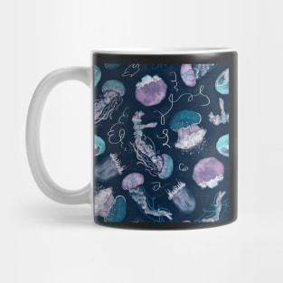 Jellyfish Squigglies Mug